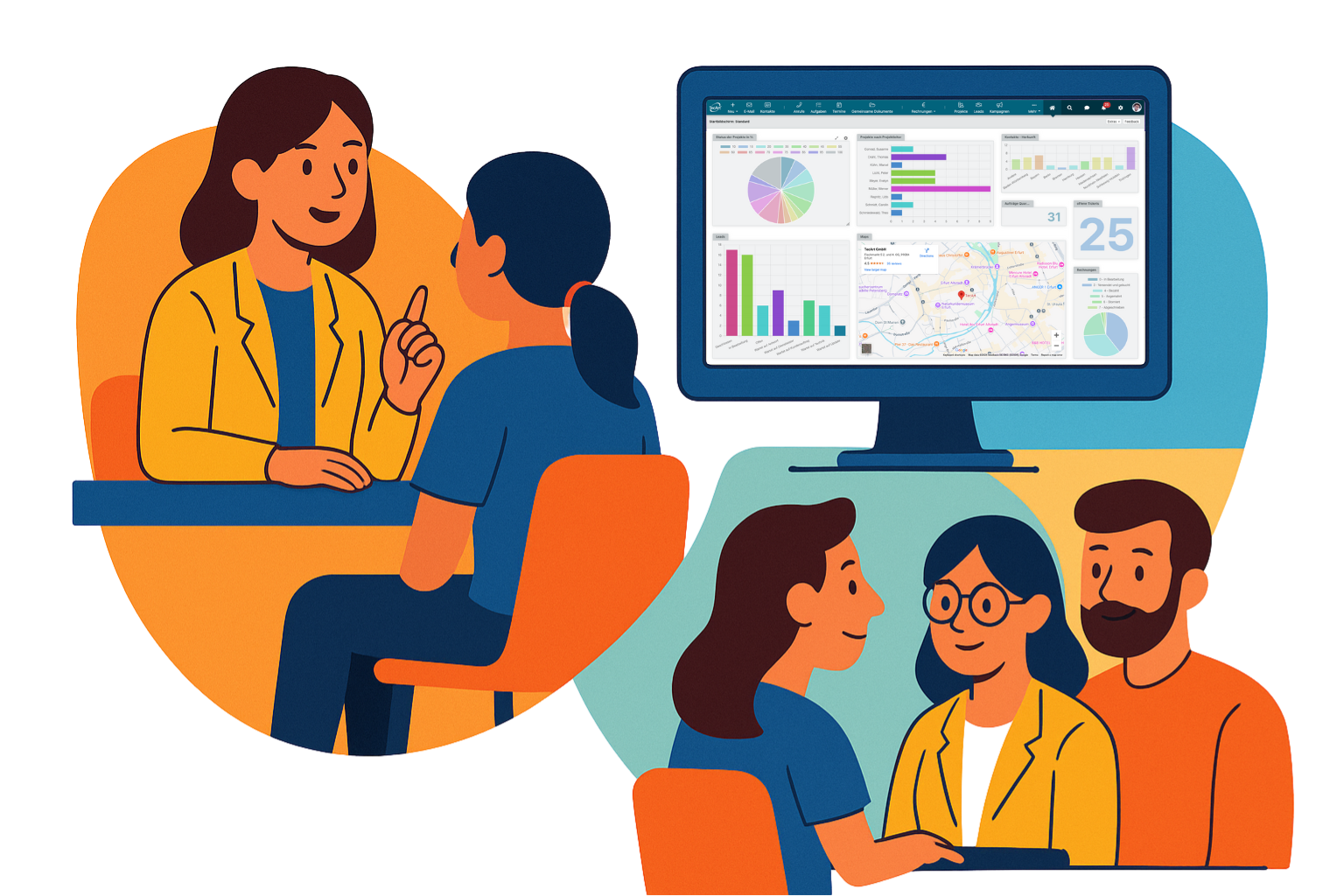 Ein CRM für die Kundenverwaltung